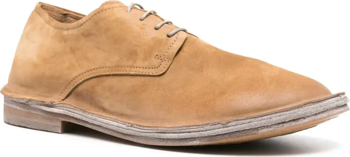 Suede Lace-Up Derby Shoes - Image 2