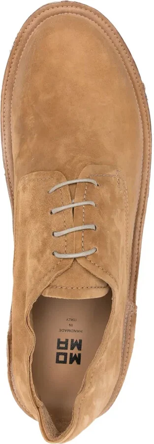 Suede Lace-Up Derby Shoes - Image 4
