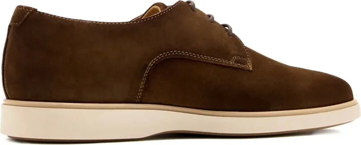 Suede Lace-Up Derby Shoes - Image 3