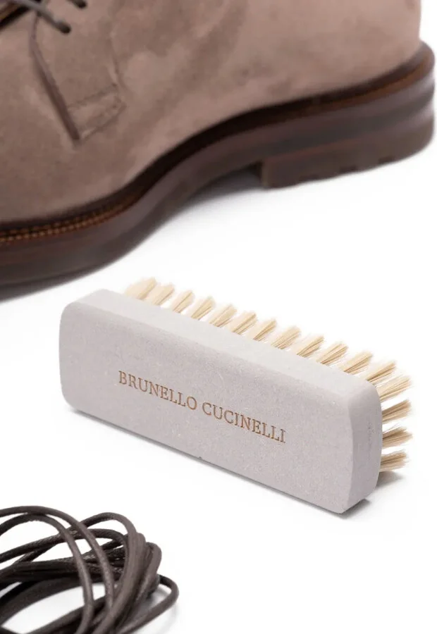 suede lace-up Derby shoes - Image 5