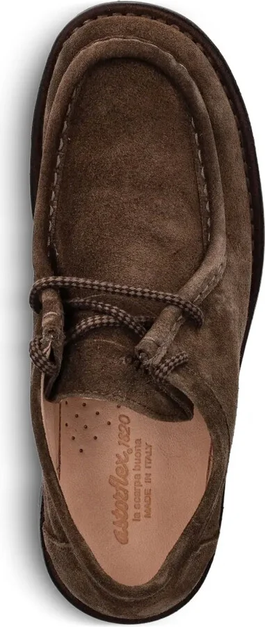 Suede Lace-Up Derby Shoes - Image 3