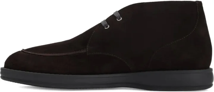 Suede Lace-Up Desert Boots - Image 3