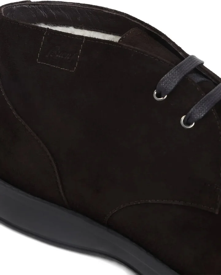 Suede Lace-Up Desert Boots - Image 4