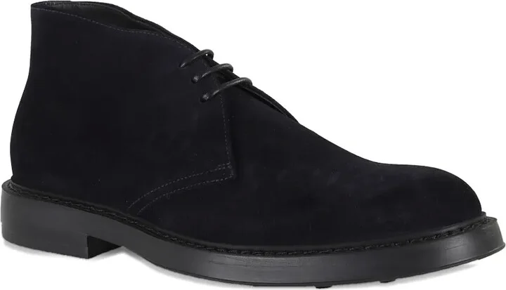 Suede Lace-Up Desert Boots - Image 2