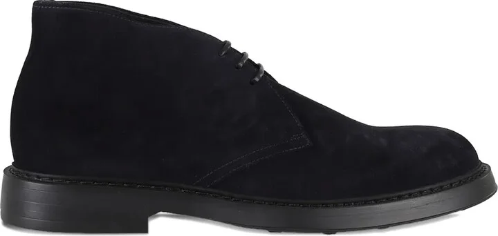 Suede Lace-Up Desert Boots