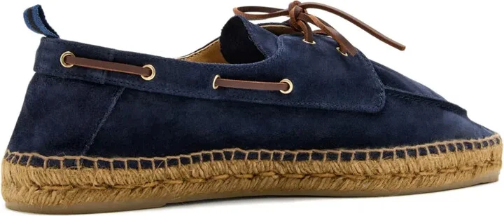 Suede Lace-Up Espadrilles - Image 2