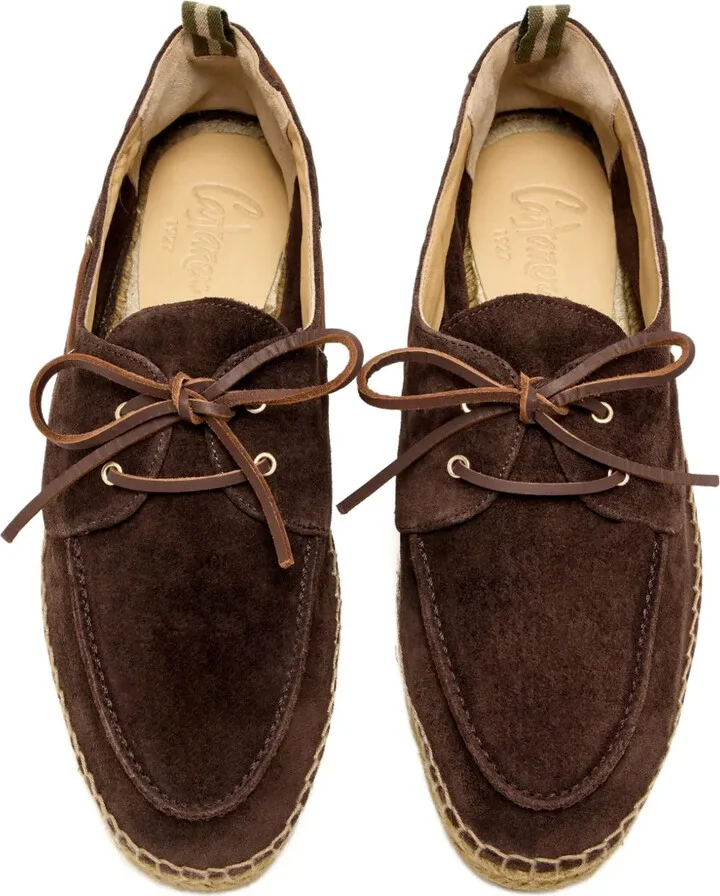 Suede Lace-Up Espadrilles - Image 3