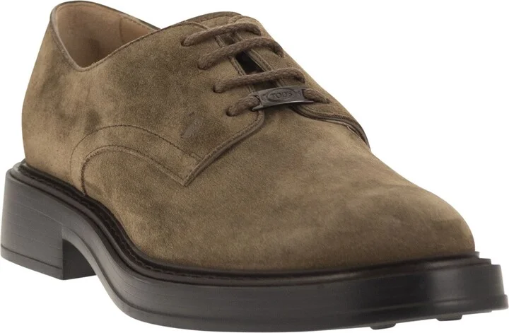 Suede Lace-up