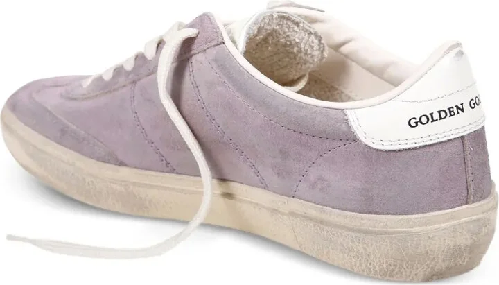 Suede Lace-Up Low-Top Sneakers - Image 3