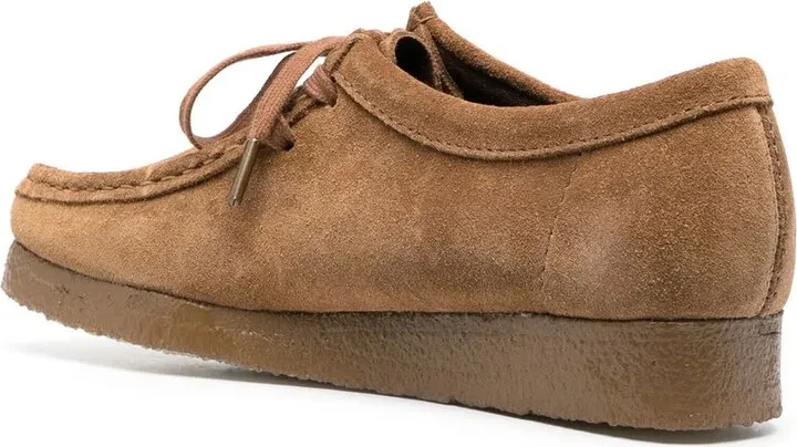 suede lace-up Oxford shoes - Image 3