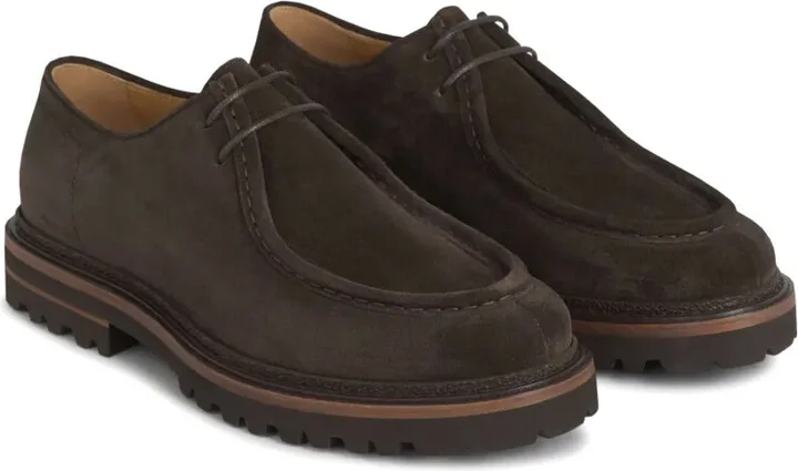 Suede Lace-Up Shoes - Image 2