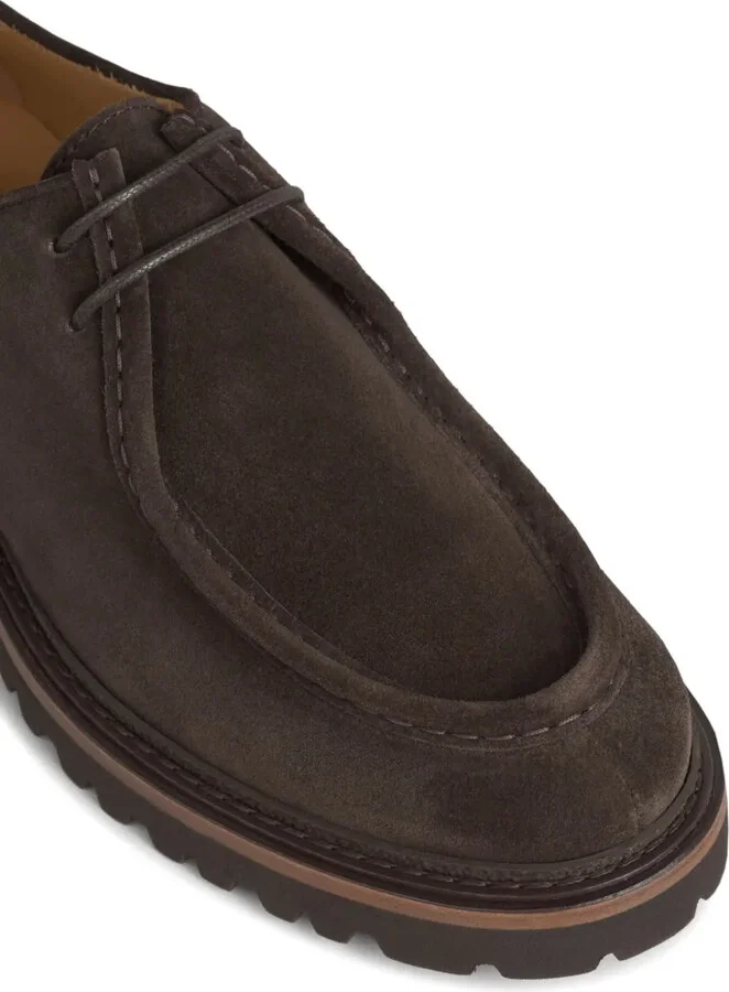Suede Lace-Up Shoes - Image 5