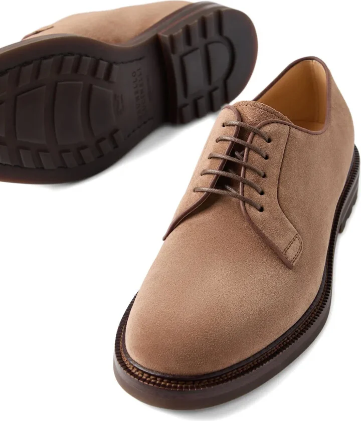 Suede Lace-Up Shoes - Image 4