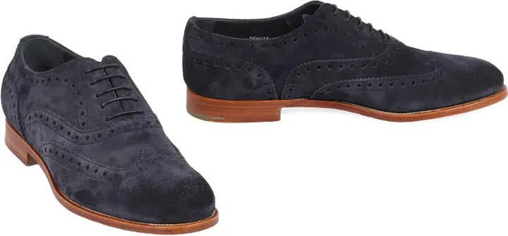 Suede Lace-Up Shoes - Image 4