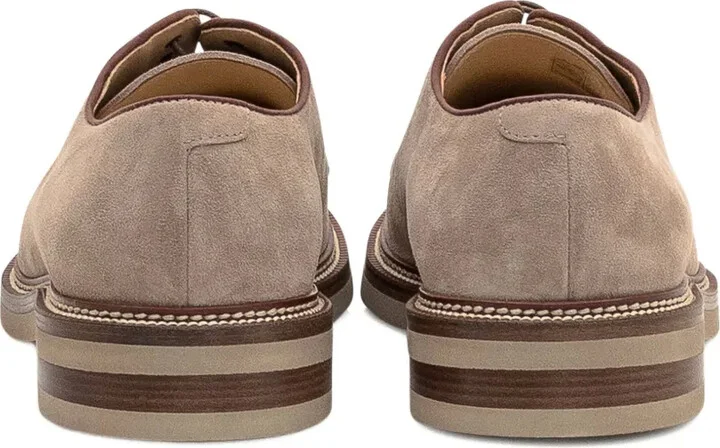 Suede Lace-Up Shoes - Image 4