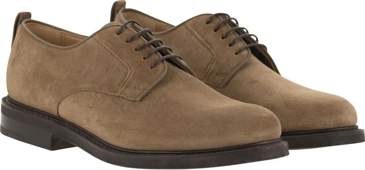 Suede Lace-up Shoes - Image 4