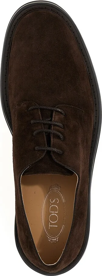 Suede Lace Up Shoes - Image 3