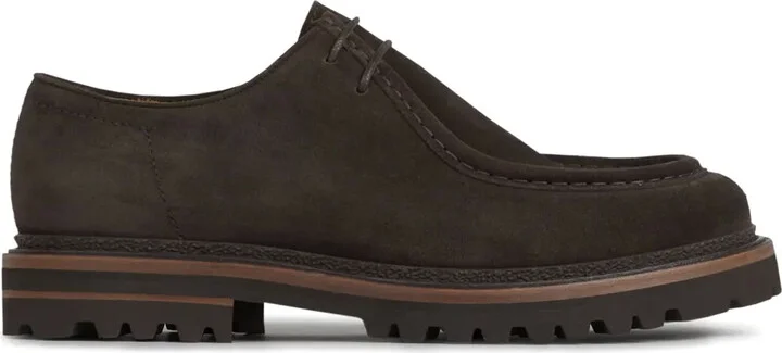 Suede Lace-Up Shoes