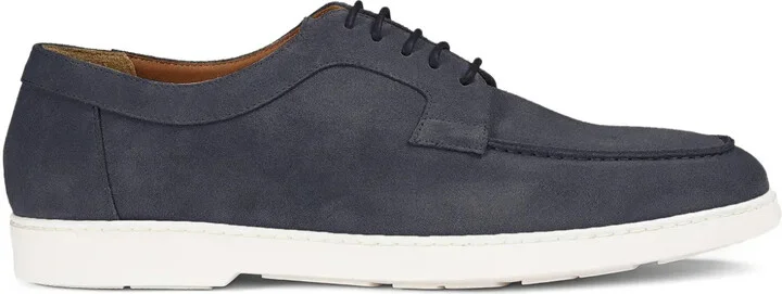 Suede Lace-Up Shoes
