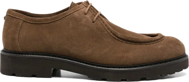 Suede Lace-Up Shoes
