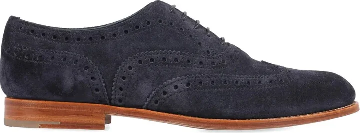 Suede Lace-Up Shoes