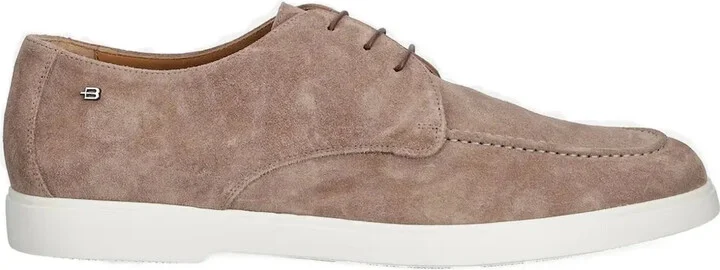 Suede Lace-Up Shoes