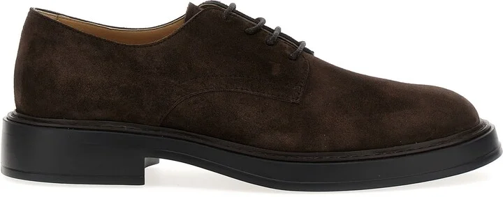 Suede Lace Up Shoes