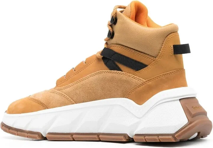 Suede Lace-Up Sneaker Boots - Image 3