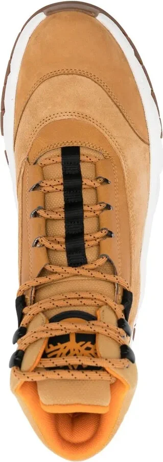 Suede Lace-Up Sneaker Boots - Image 4