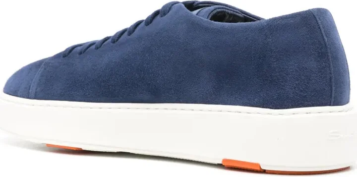 Suede Lace-Up Sneakers - Image 3