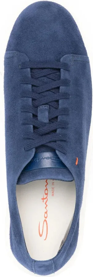 Suede Lace-Up Sneakers - Image 4