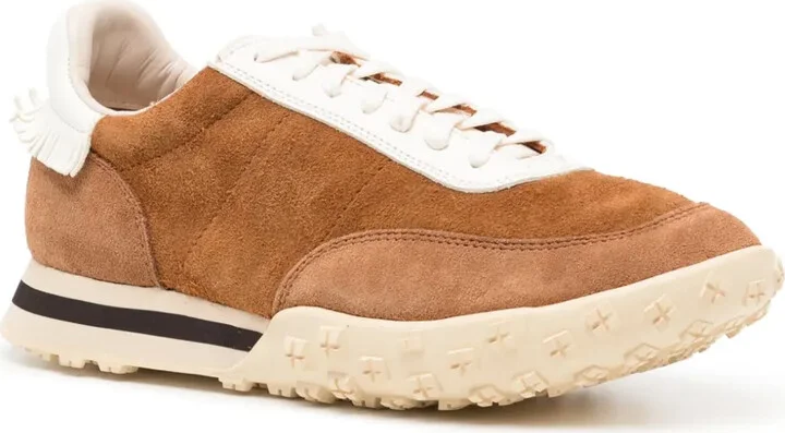 Suede Lace-Up Sneakers - Image 2