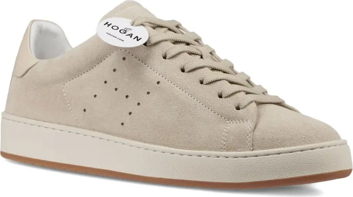 Suede Lace-Up Sneakers - Image 2