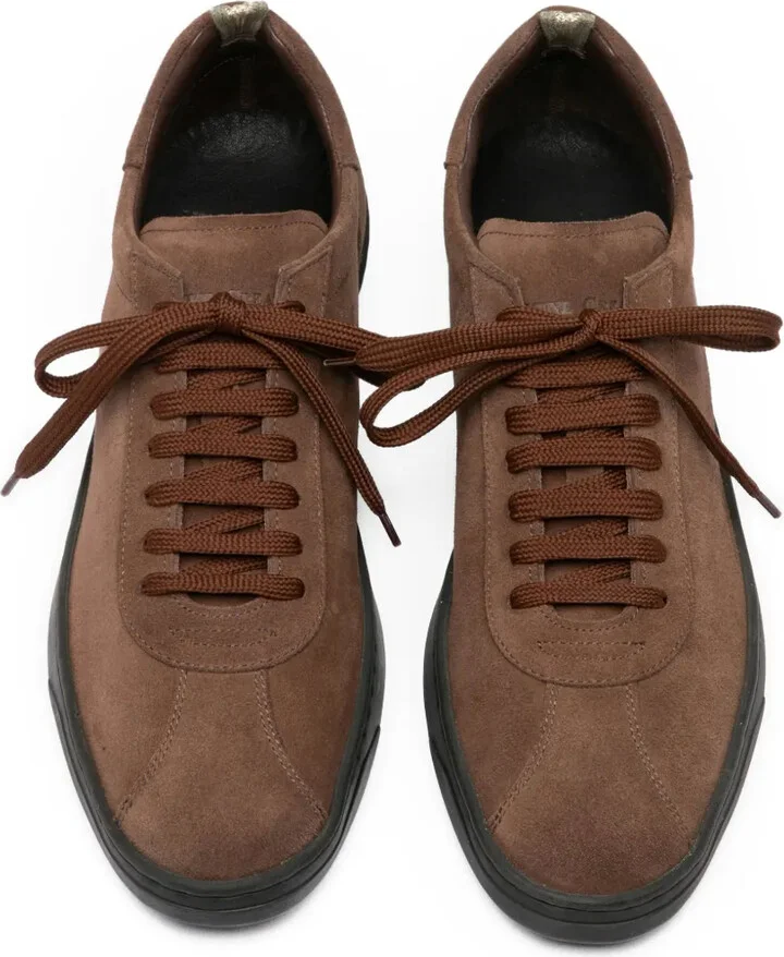 Suede Lace-Up Sneakers - Image 3
