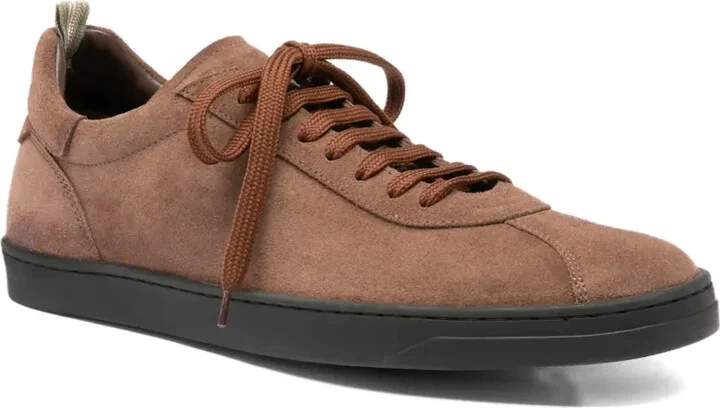 Suede Lace-Up Sneakers - Image 5
