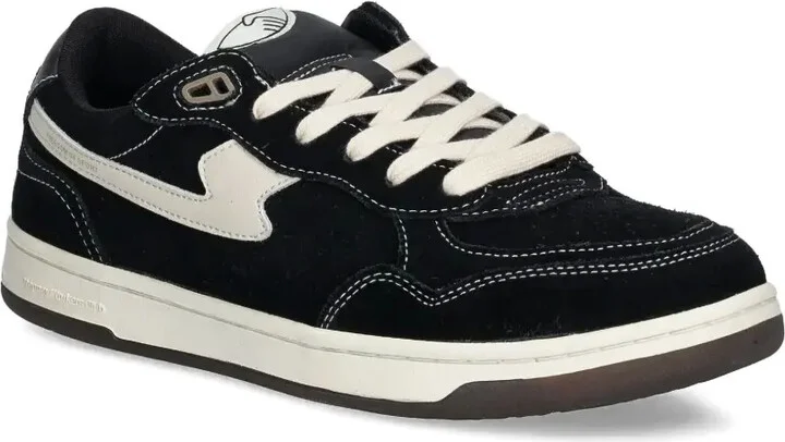 Suede Lace-Up Sneakers - Image 2