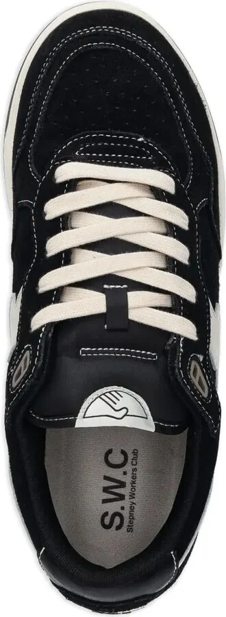 Suede Lace-Up Sneakers - Image 3