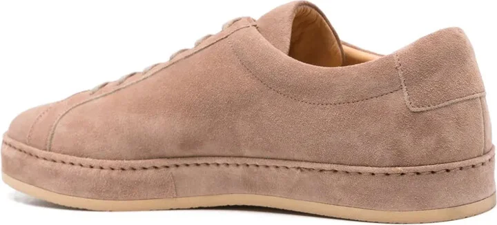 Suede Lace-Up Sneakers - Image 3