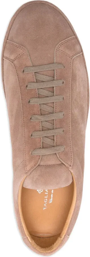Suede Lace-Up Sneakers - Image 4