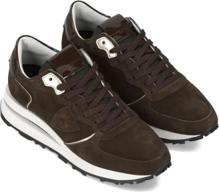 Suede Lace-Up Sneakers - Image 2
