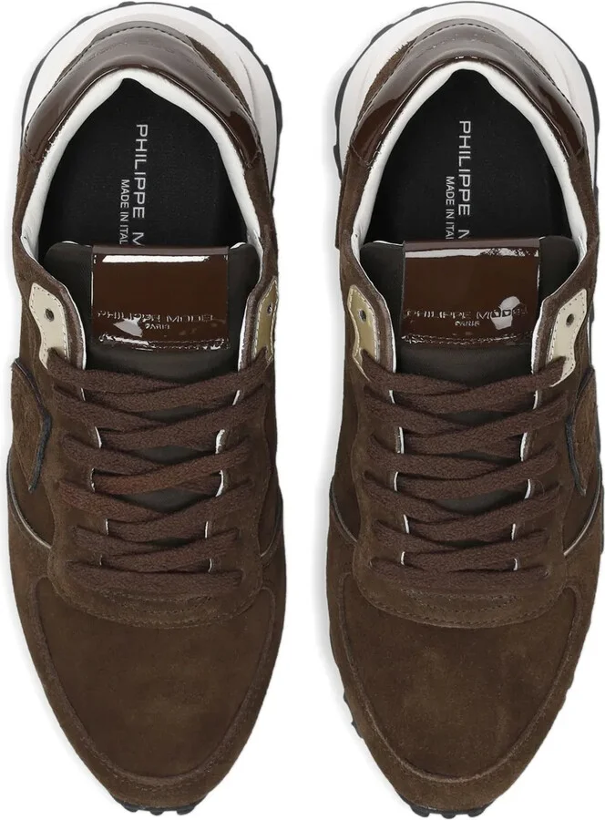 Suede Lace-Up Sneakers - Image 3