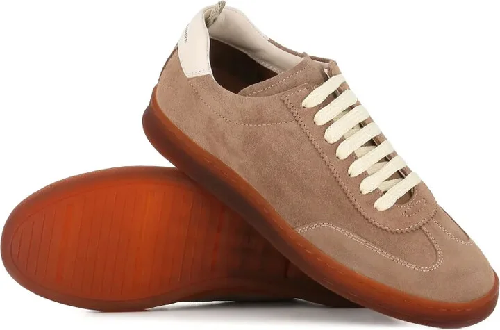 Suede Lace-Up Sneakers - Image 4