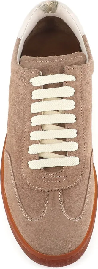Suede Lace-Up Sneakers - Image 5