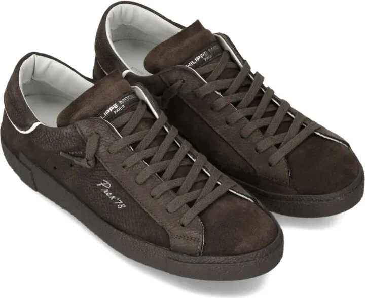 Suede Lace-Up Sneakers - Image 2