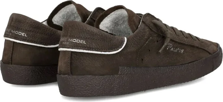 Suede Lace-Up Sneakers - Image 3