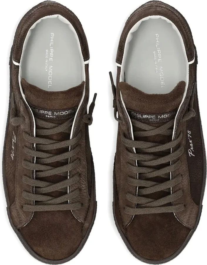 Suede Lace-Up Sneakers - Image 4