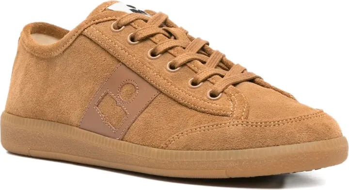 Suede Lace-Up Sneakers - Image 2