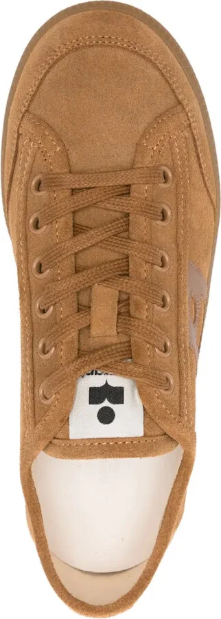 Suede Lace-Up Sneakers - Image 4