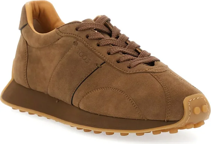 Suede Lace-Up Sneakers - Image 2