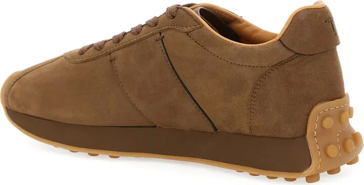 Suede Lace-Up Sneakers - Image 4